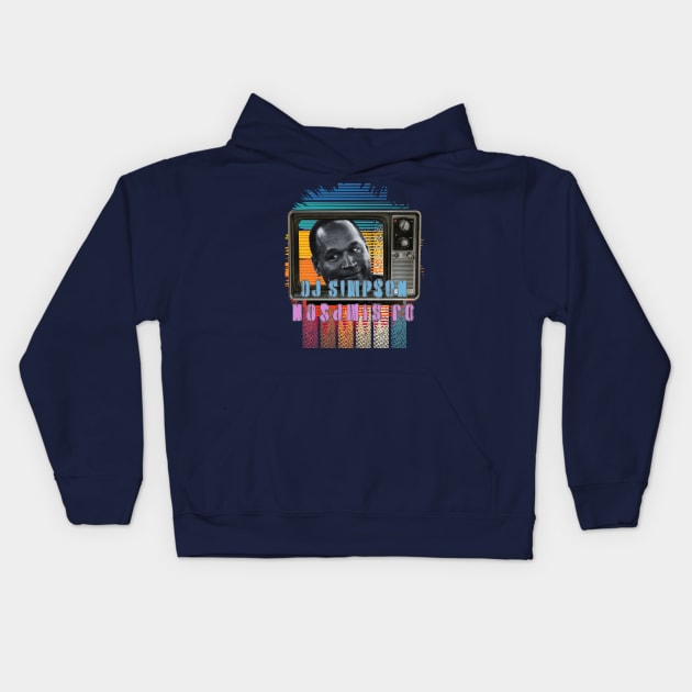 Oj Simpson Kids Hoodie by FASHION GRAVEYARD